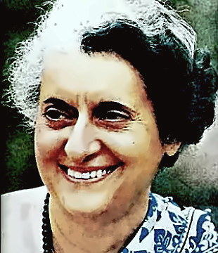 Prime Minister Indira Gandhi