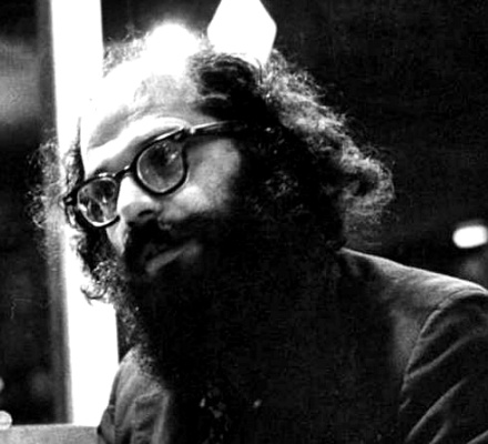 Poet Allen Ginsberg