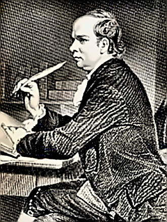 Writer Oliver Goldsmith