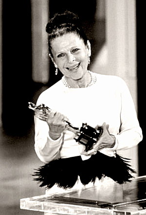 Actress Ruth Gordon