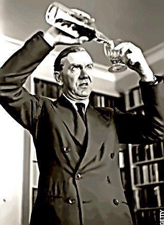 Novelist Graham Greene