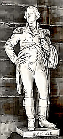 General Nathanael Greene's statue