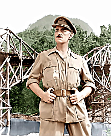 Sir Alec Guinness in Bridge on the River Kwai