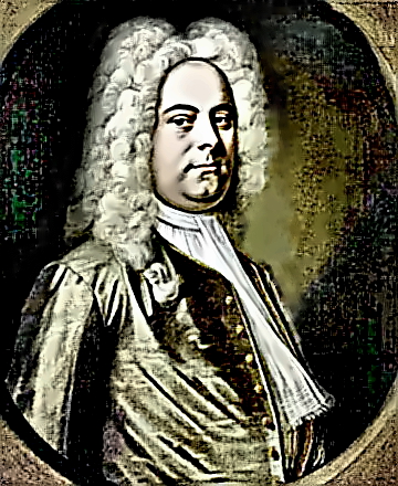 Composer George Frederick Handel