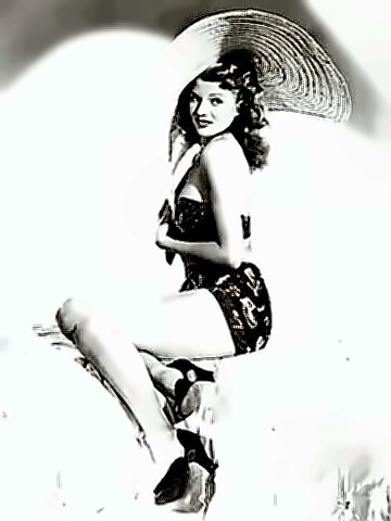 Actress Rita Hayworth