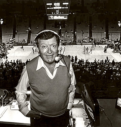 Sportscaster Chick Hearn