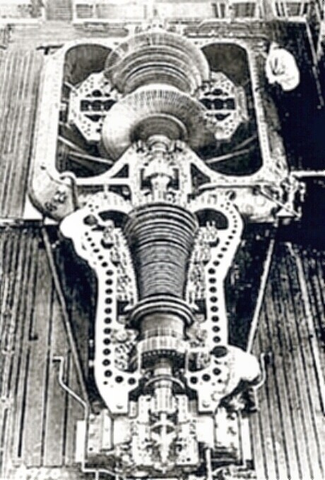 Hendy - shop view showing steam turbine