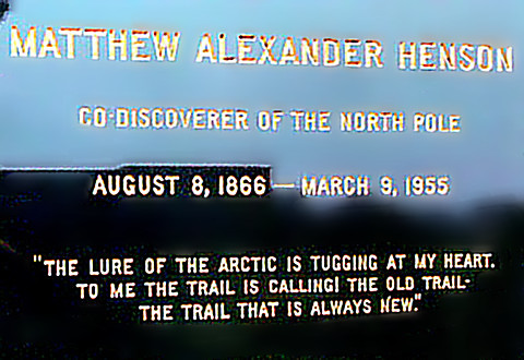 Matthew Henson grave marker, Arlington