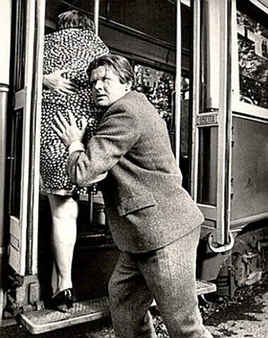 Commedian Benny Hill