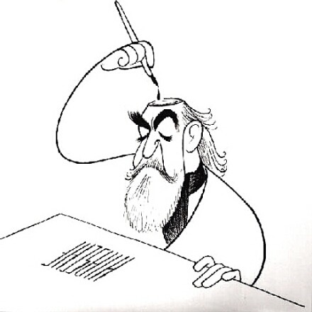 Caricaturist Al Hirschfeld