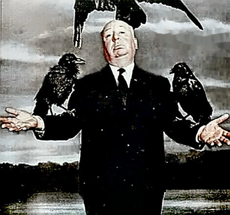 Director Alfred Hitchcock