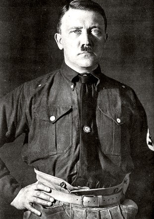 A young Adolf Hitler