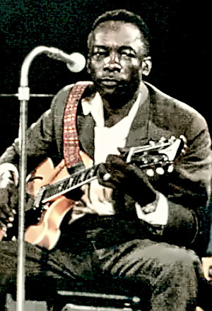 Bluesman John Lee Hooker