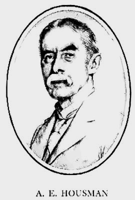 Poet A.E. (Alfred Edward) Housman