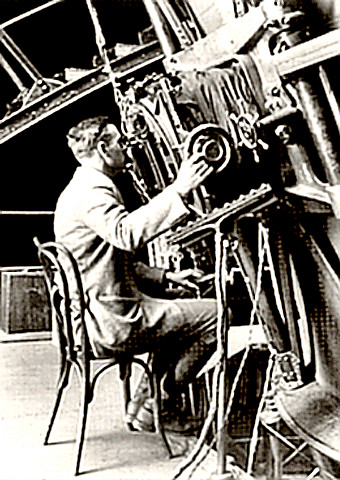 Astronomer Edwin Powell Hubble