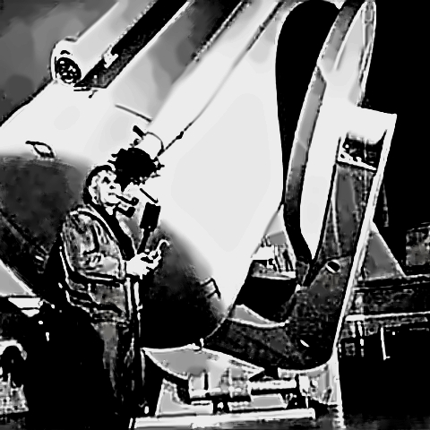 Astronomer Edwin Hubble
