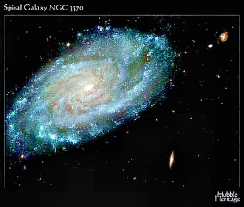 Hubble Image of Spiral Galaxy NGC3370