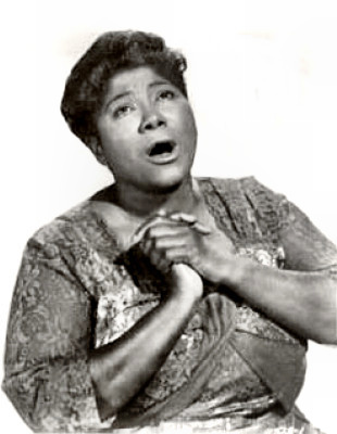 Gospel Singer Mahalia Jackson