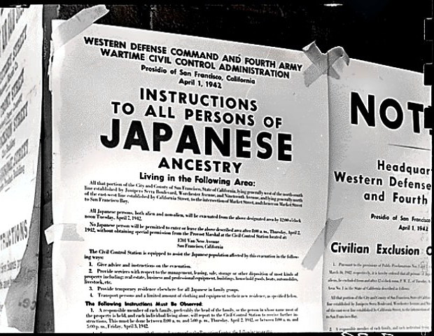 Japanese Relocation Order