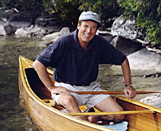 Peter Jennings at play