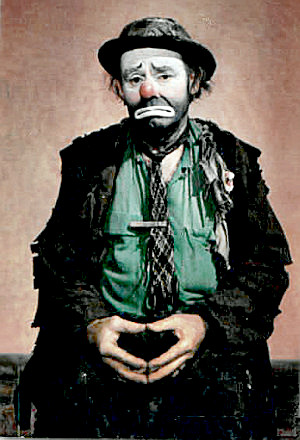 Emmett Kelly as Weary Willie