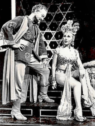 Alfred Drake in Broadway prosuction of Kismet