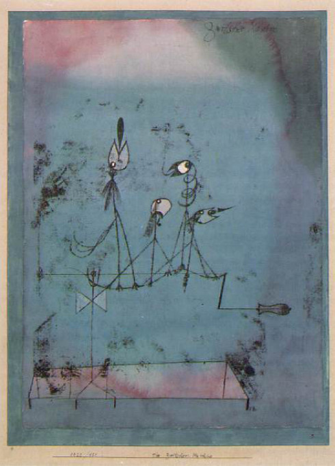 Painter Paul Klee's Twittering Machine