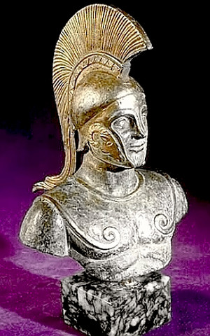 King Leonidas bust