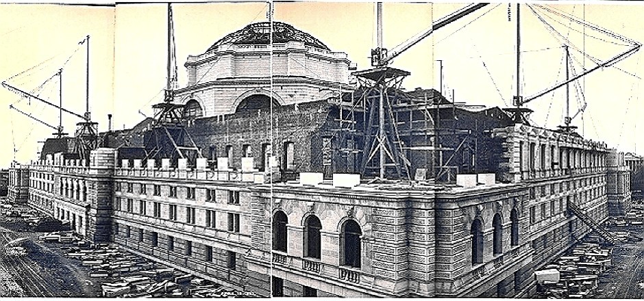 Library of Congress under construction