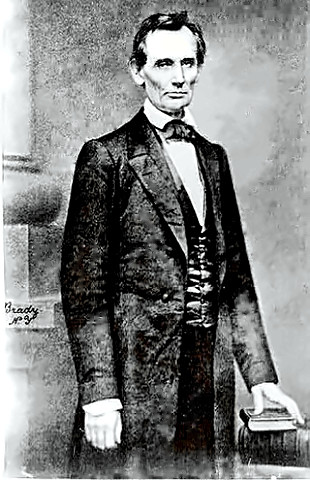 President Abraham Lincoln - Brady portrait