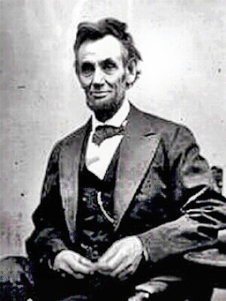 Lincoln- his last sitting
