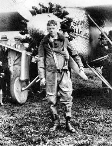 Charles Lindbergh - aviator & hero