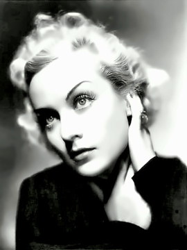 Actress Carole Lombard