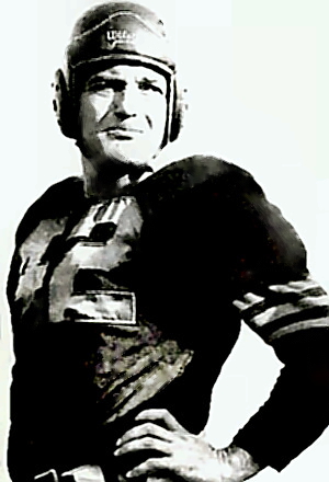 Football Great Sid Luckman