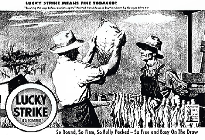 Old Lucky Strike Ad