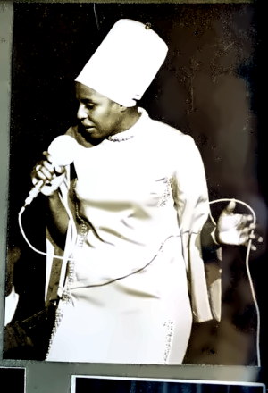South African Singer Miriam Makeba