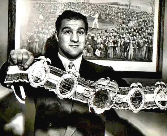 Undefeated Heavyweight Rocky Marciano