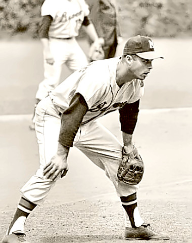 Hall of Fame third baseman Eddie Matthews