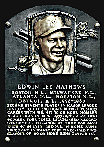 Hall of Famer Eddie Matthews