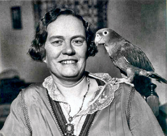 Margaret Mead and friend