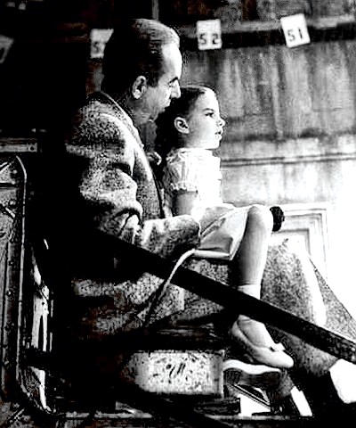 Director Vicente Minnelli with daughter