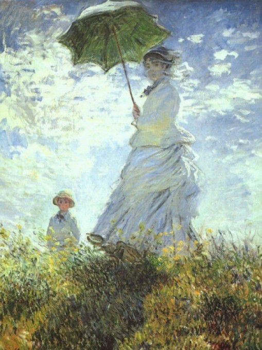 Monet - Lady with Parasal