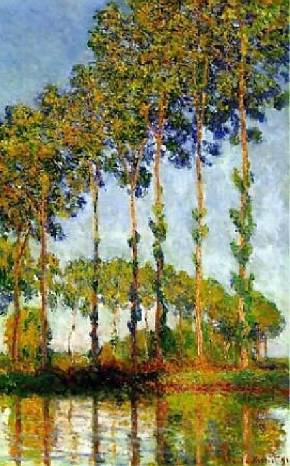 Monet - Poplar Trees 1891