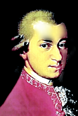 Composer Wolfgang Amadeus Mozart