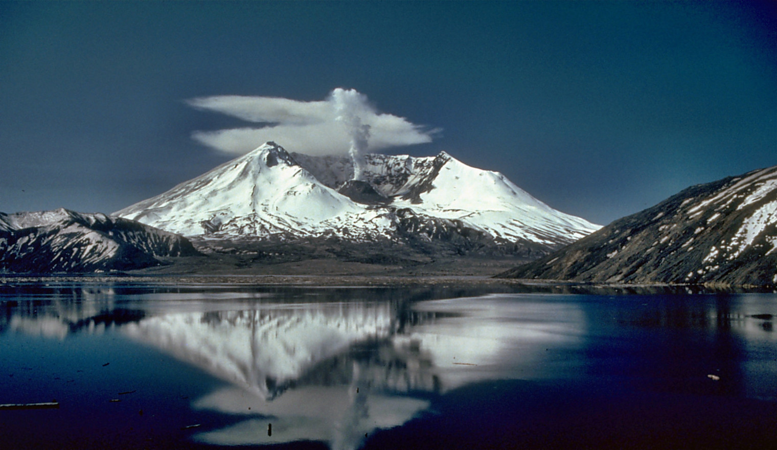 Mount St. Helens after