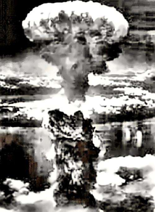 Nagasaki atomic cloud