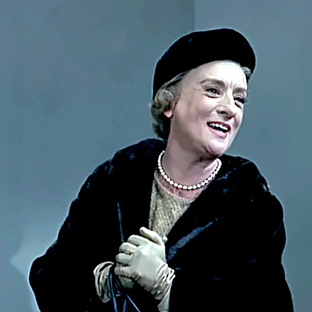Actress Mildred Natwick