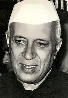 India Prime Minister Jawaharlal Nehru