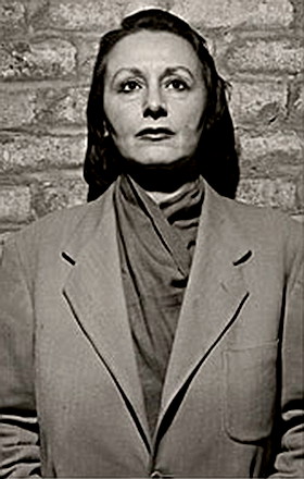 Sculptor Louise Nevelson