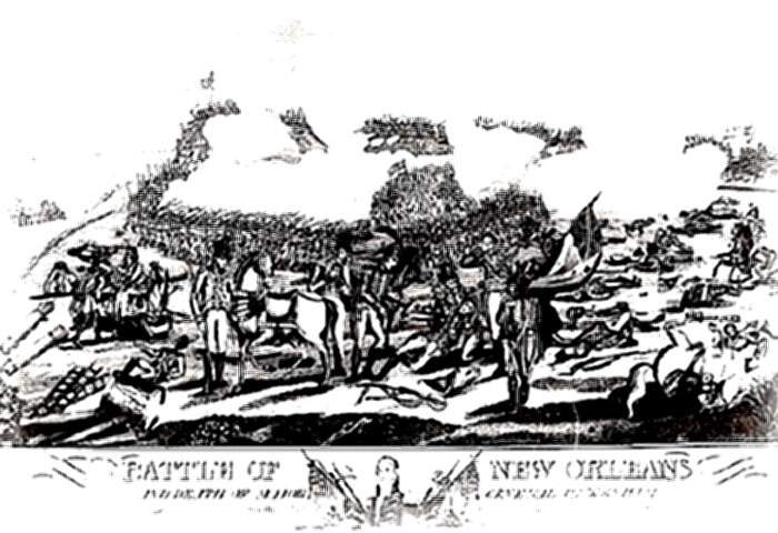 Battle of New Orleans - print
